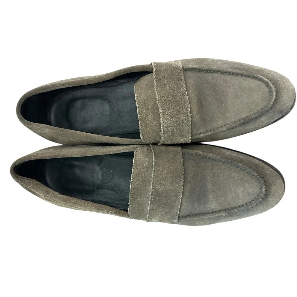 Men's All Saints Suede grey  Loafers Casual  Shoes Size 44